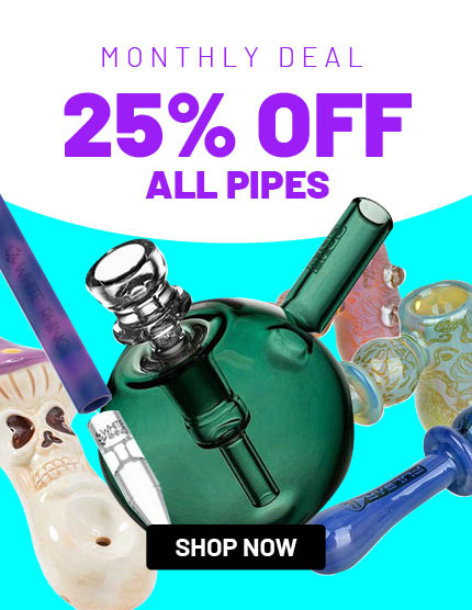 25% Off Pipes